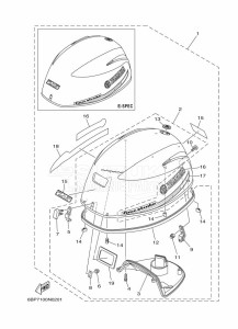 F25DETL drawing TOP-COWLING