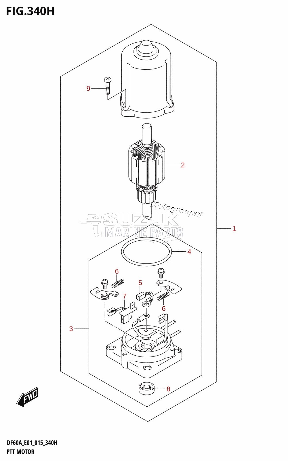 PTT MOTOR (DF60ATH:E01)