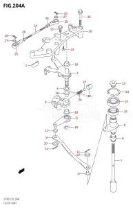 DF300Z From 30002Z-010001 (E03)  2010 drawing CLUTCH SHAFT