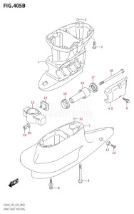 05003F-040001 (2020) 50hp E03-USA (DF50A) DF50A drawing DRIVE SHAFT HOUSING (DF50AVT,DF60AVT)