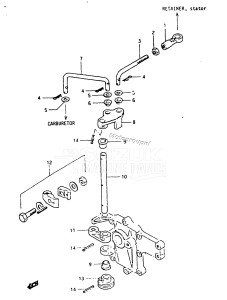 DT5W From 0502-2xxxx ()  1989 drawing THROTTLE CONTROL