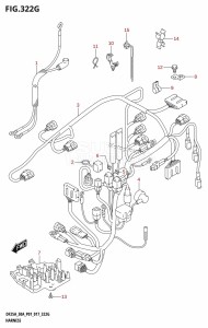 DF25A From 02504F-710001 (P01)  2017 drawing HARNESS (DF30AT:P01)