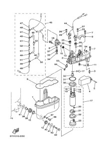 250BETOU drawing FUEL-PUMP