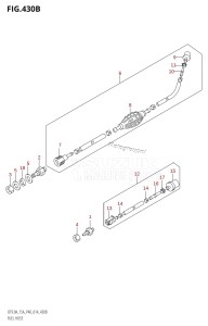 DT15A From 01504-410001 (P40)  2014 drawing FUEL HOSE (DT15AK:P36)