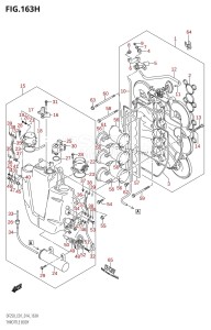 DF200 From 20002F-410001 (E01 E40)  2014 drawing THROTTLE BODY (DF225Z:E40)