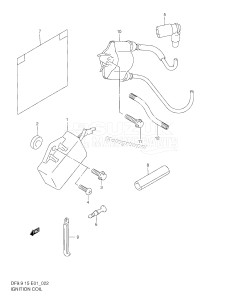 DF15 From 01501F-971001 ()  1999 drawing IGNITION COIL