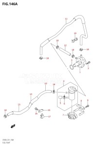 04003F-110001 (2011) 40hp E01-Gen. Export 1 (DF40AQH  DF40AT) DF40A drawing FUEL PUMP