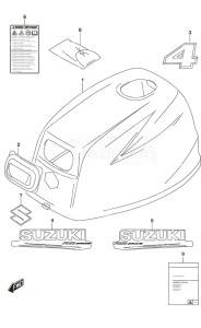 DF 4A drawing Engine Cover