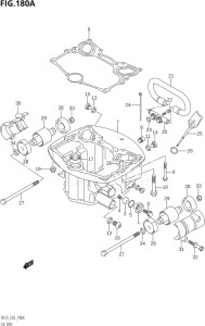 02503F-110001 (2011) 25hp E03-USA (DF25  DF25R) DF25 drawing OIL PAN