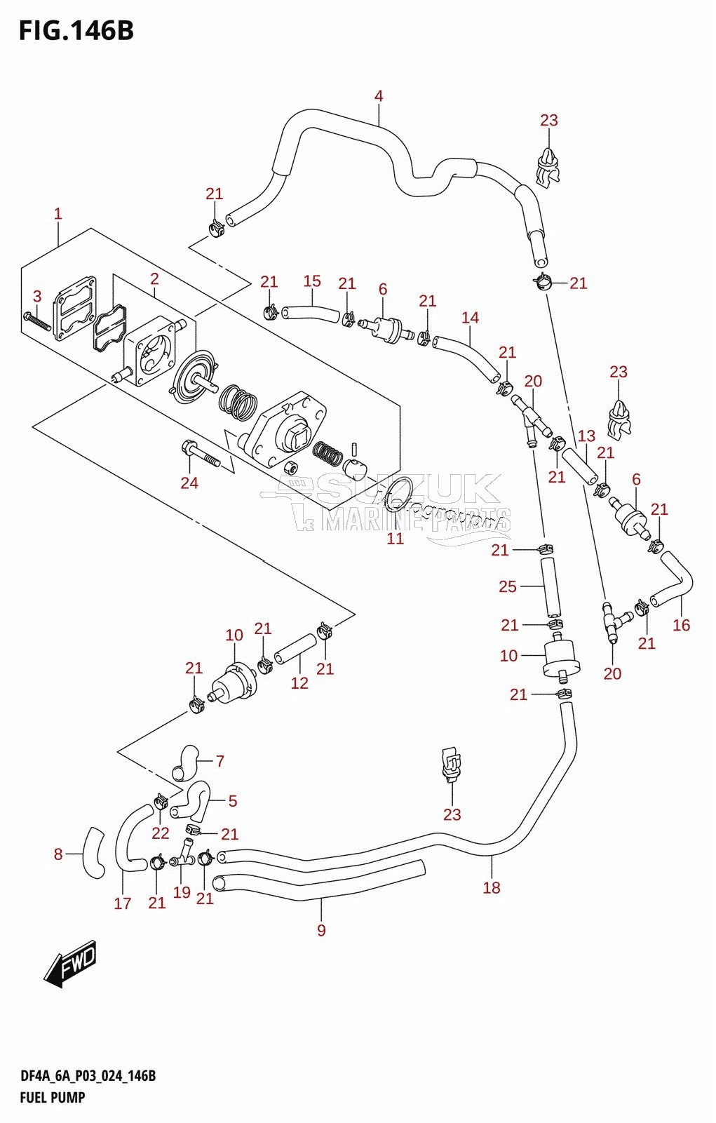 FUEL PUMP (DF6A)