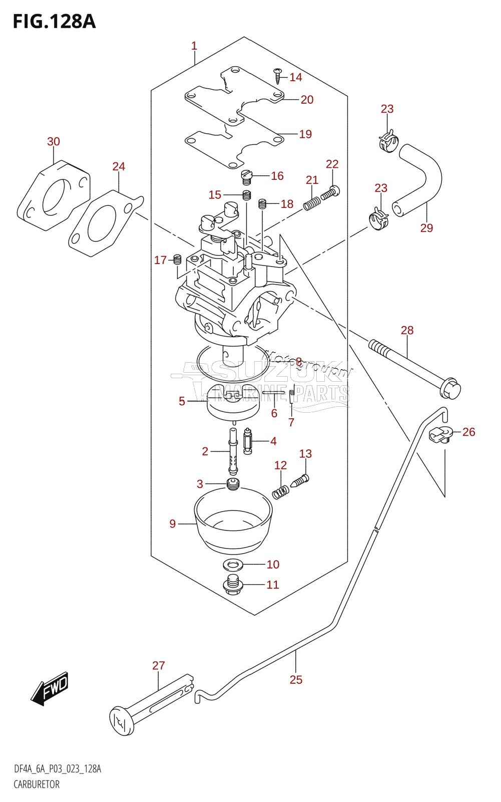 CARBURETOR (DF4A)