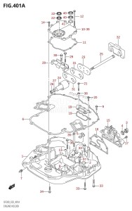 DF300 From 30002F-010001 (E03)  2010 drawing ENGINE HOLDER