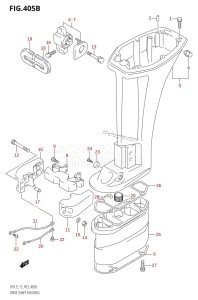 DF9.9 From 00992F-421001 (P03)  2004 drawing DRIVE SHAFT HOUSING (DF9.9T,DF9.9TH)