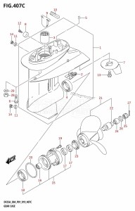 DF25A From 02504F-810001 (P01)  2018 drawing GEAR CASE (DF30AQ)