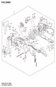 DF20A From 02002F-710001 (P01 P40)  2017 drawing OPT:REMOTE CONTROL (DF20A:P40)