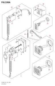 DF300A From 30002P-610001 (E01 E40)  2016 drawing OPT:SWITCH