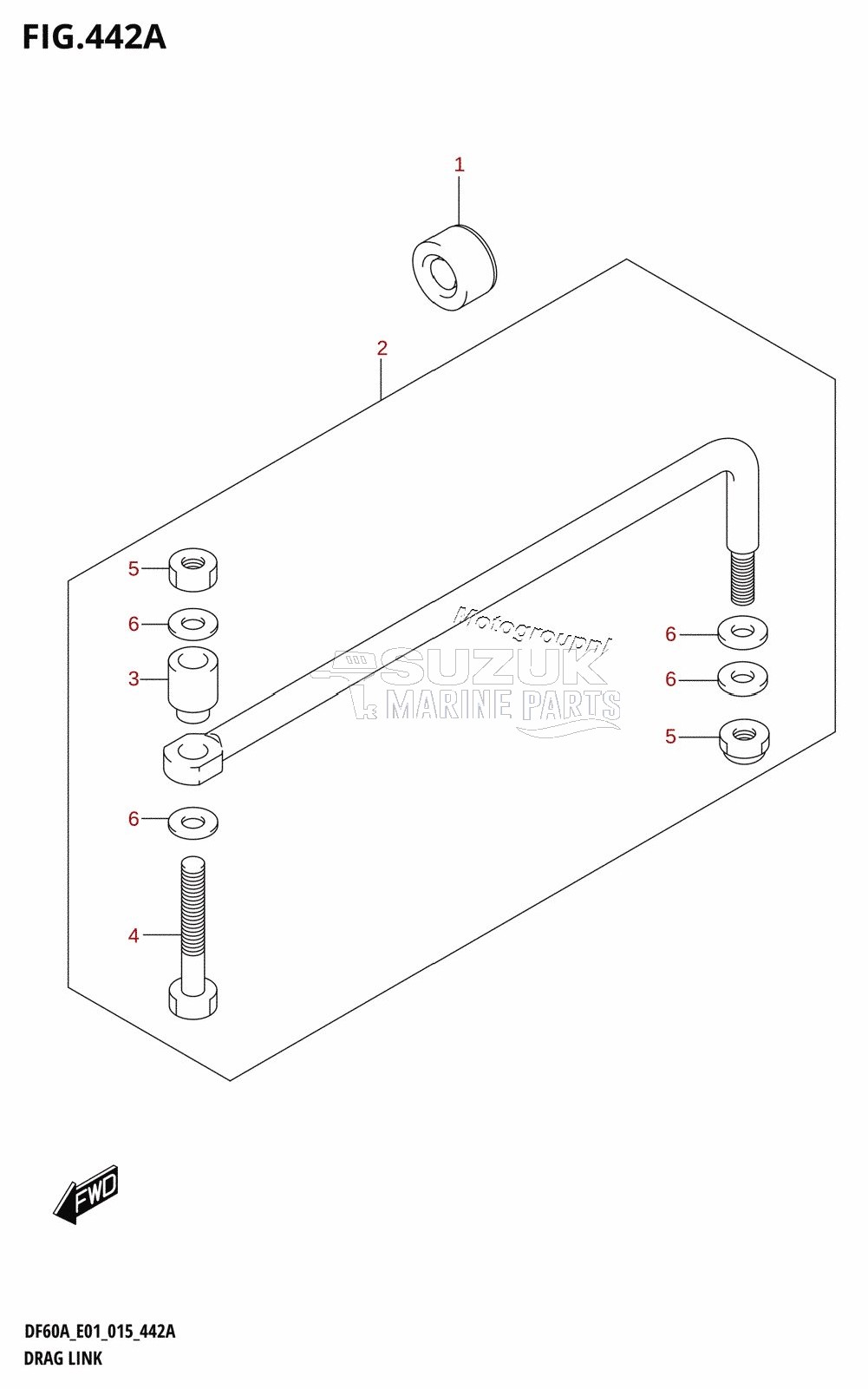 DRAG LINK (DF40A:E01)