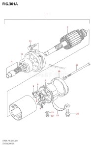 DT40 From 04005K-210001 ()  2012 drawing STARTING MOTOR (DT40W:P40)