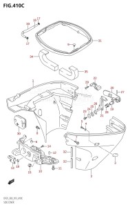 DF25 From 02503F-310001 (E03)  2013 drawing SIDE COVER (DF25Q:E03)