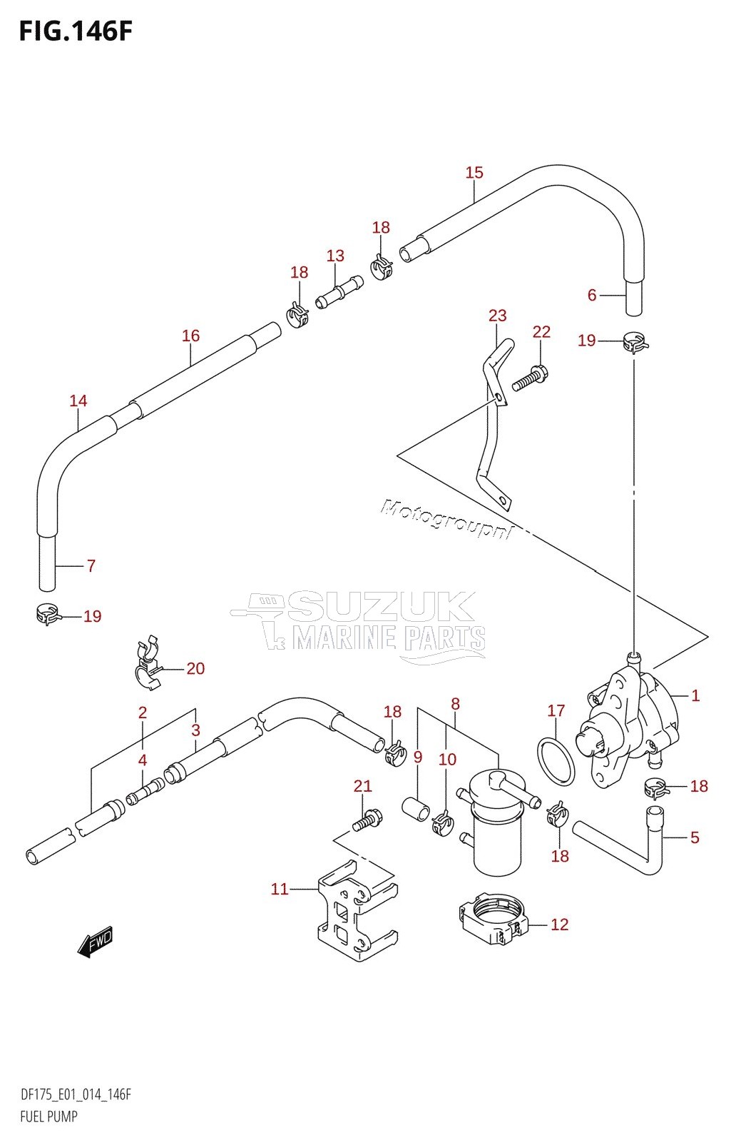 FUEL PUMP (DF150Z:E40)