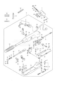 DF 60 drawing Tiller Handle