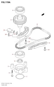 DF175Z From 17502Z-210001 (E03)  2012 drawing TIMING CHAIN