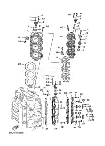 LZ250DETOX drawing CYLINDER--CRANKCASE-2