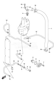 Outboard DF 140A drawing Thermostat