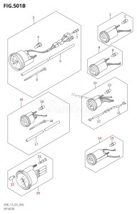 DF90 From 09001F-371001 (E01)  2003 drawing OPT:METER (K5,K6,K7)