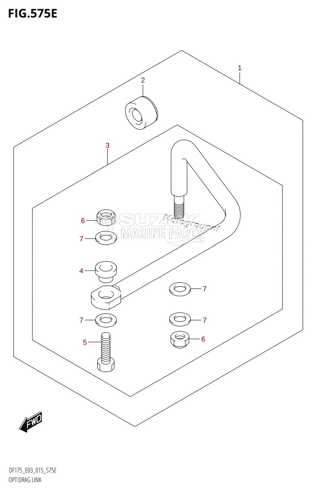 OPT:DRAG LINK (DF150ST:E03)