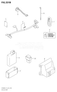 15003P-140001 (2021) 150hp E11-Gen. Export 2 (DF150AP   DF150AP    DF150AP) DF150AP drawing KEY LESS START ((022,023):E11)