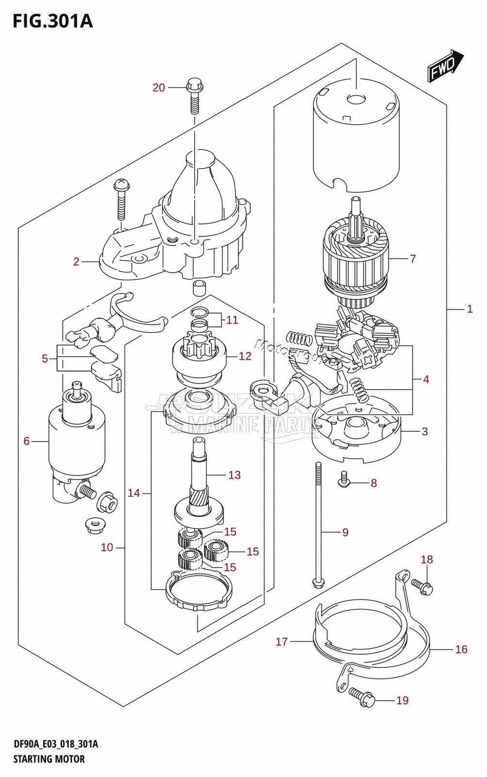 STARTING MOTOR