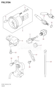 DF140Z From 14001Z-680001 (E03)  2006 drawing SENSOR