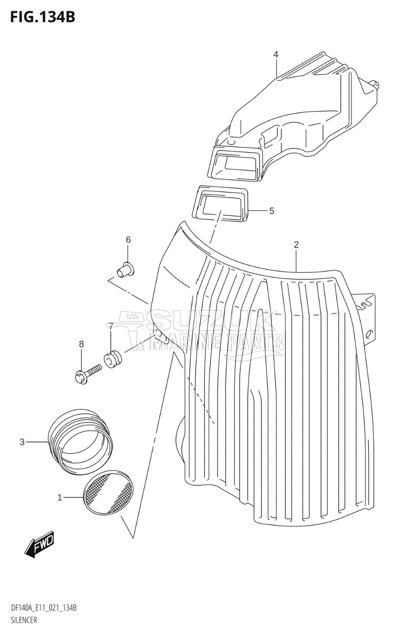 SILENCER (DF115AST,DF115AT,DF115AZ,DF140AT,DF140AZ)