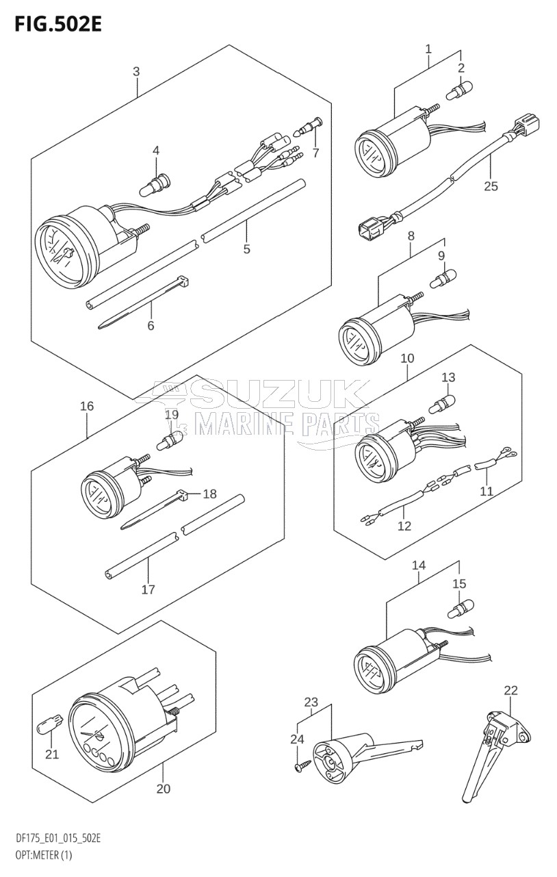 OPT:METER (1) (DF150Z:E01)