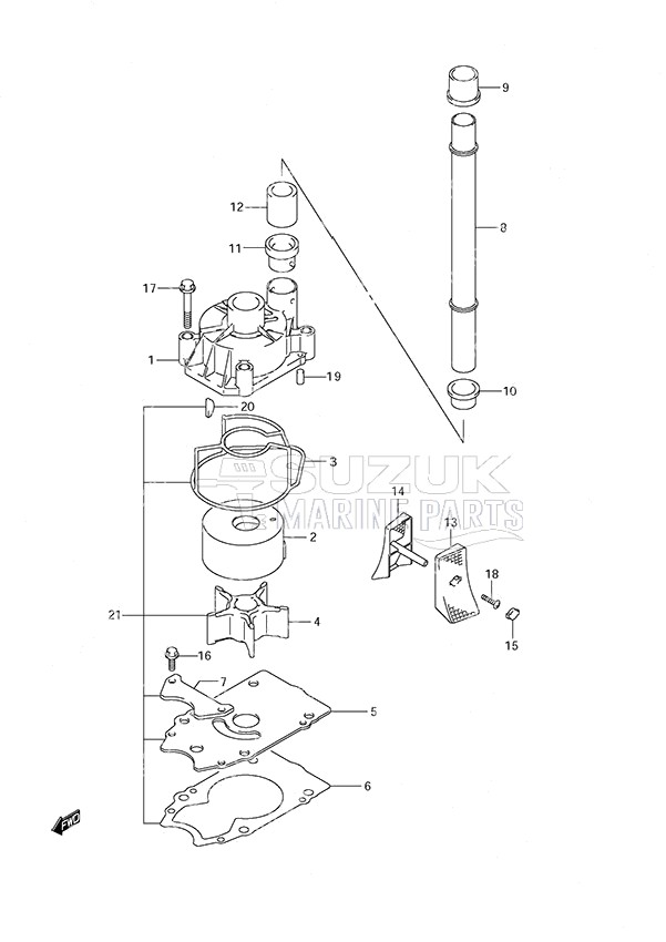 Water Pump (DF 250S)