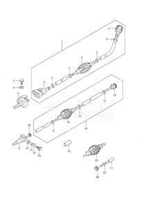 DF 140 drawing Fuel Hose