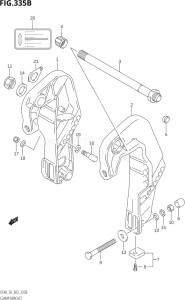 04001F-421001 (2004) 40hp E03-USA (DF40TK4) DF40 drawing CLAMP BRACKET (K1,K2,K3,K4,K5,K6,K7,K8,K9,K10)