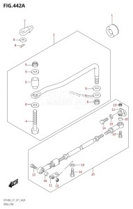 DF115A From 11503F-710001 (E11 E40)  2017 drawing DRAG LINK