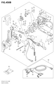 02002F-240001 (2022) 20hp E01 P01 P40-Gen. Export 1 (DF20A    DF20AR  DF20AR    DF20AT  DF20AT    DF20ATH  DF20ATH) DF20A drawing REMOTE CONTROL (SEE NOTE)