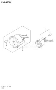 11503F-710001 (2017) 115hp E11 E40-Gen. Export 1-and 2 (DF115AT) DF115A drawing METER (DF115AT:E11)