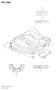 09003F-010001 (2010) 90hp E03-USA (DF90ATK10) DF90A drawing RING GEAR COVER