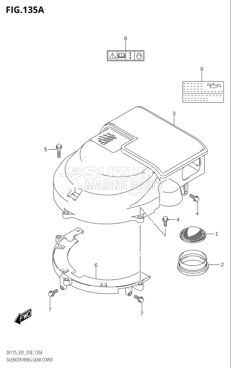 SILENCER / RING GEAR COVER