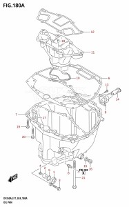 DF350A From 35001F-440001 (E11)  2024 drawing OIL PAN