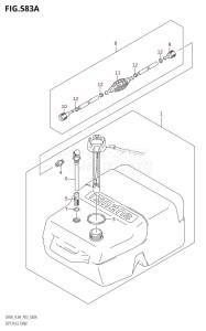 DF9.9A From 00994F-110001 (P03)  2011 drawing OPT:FUEL TANK