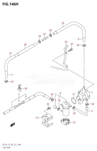 DF150 From 15002F-210001 (E01 E40)  2012 drawing FUEL PUMP (DF175Z:E40)