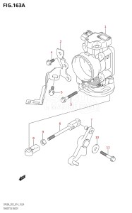 06003F-410001 (2014) 60hp E03-USA (DF60AVT) DF60A drawing THROTTLE BODY