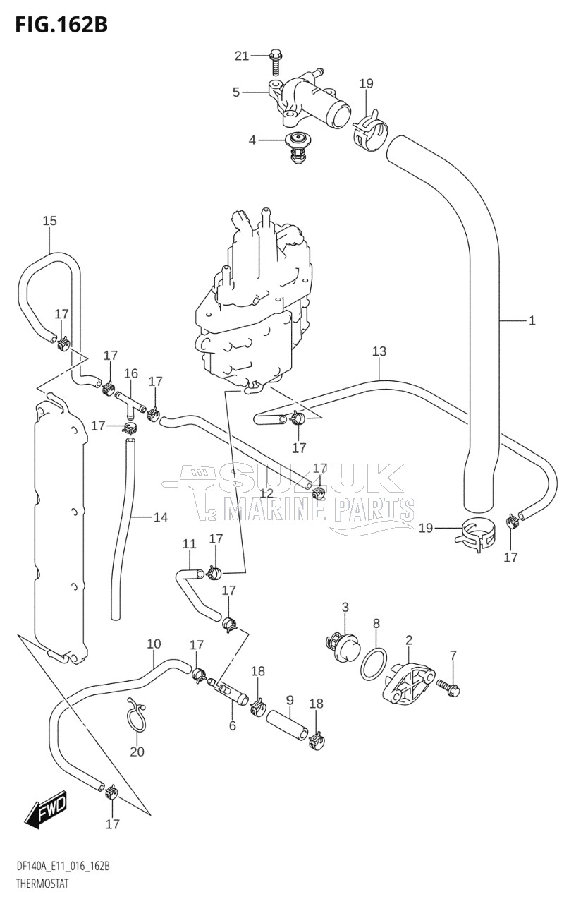 THERMOSTAT (DF115AT:E11)