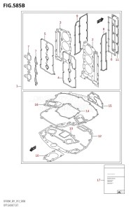 DF300A From 30002P-310001 (E40)  2013 drawing OPT:GASKET SET (DF300A:E40)