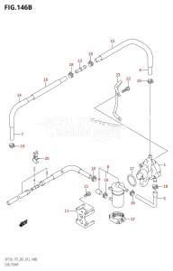 DF175T From 17502F-210001 (E01 E40)  2012 drawing FUEL PUMP (DF150T:E40)